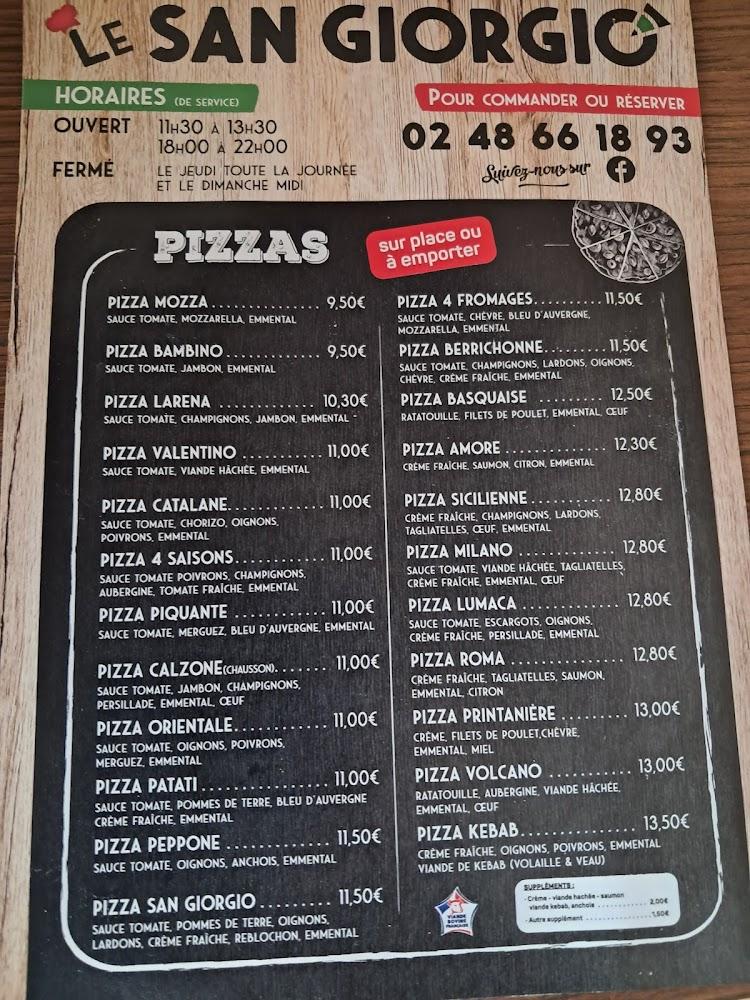 Le San Giorgio - Menu Image 1